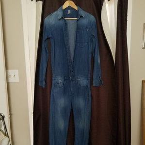 Raw Long Sleeve Overall